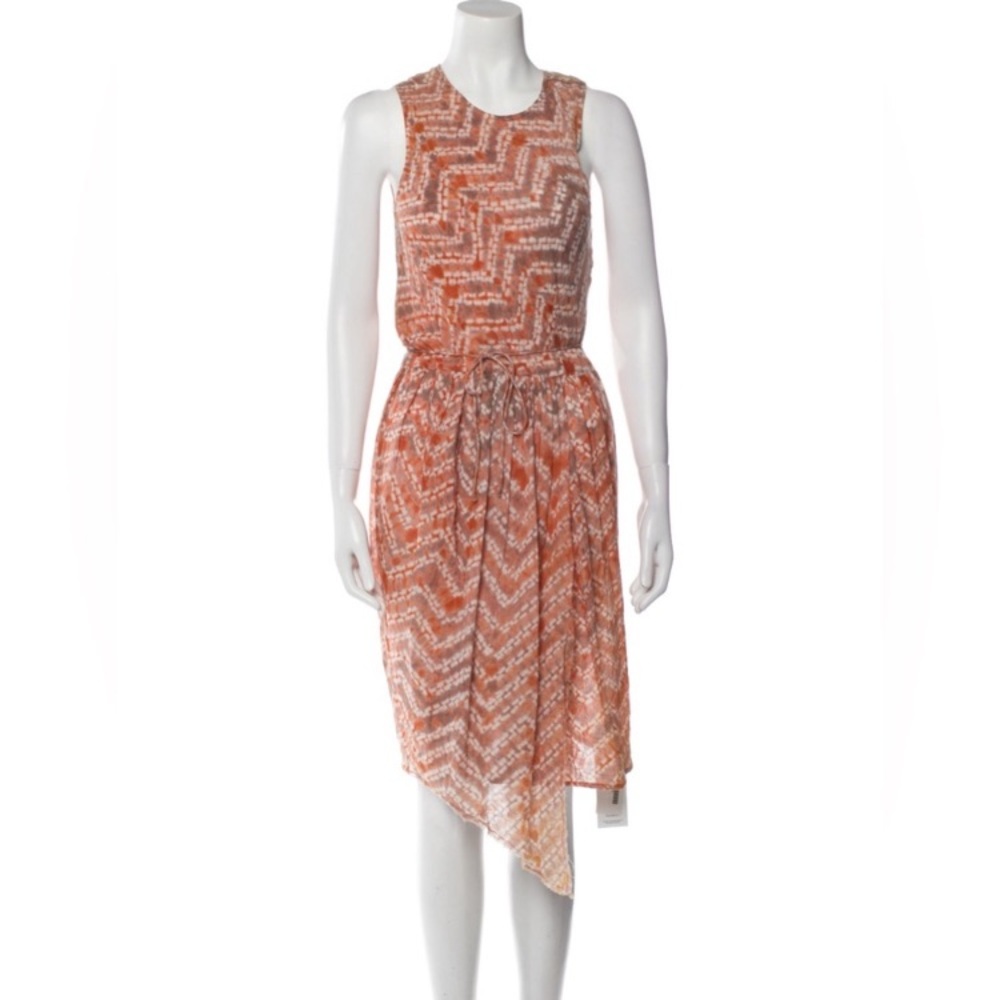 Ulla Johnson Tie-Dye Sleeveless Wrap Dress